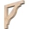 Ekena Millwork Funston Block Smooth Bracket, Douglas Fir, 3 1/2"W x 28"D x 28"H BKT04X28X28FST05SDF - alternate 1